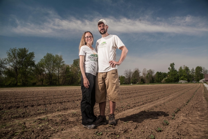 Matt and Beth of Green BEAN Delivery